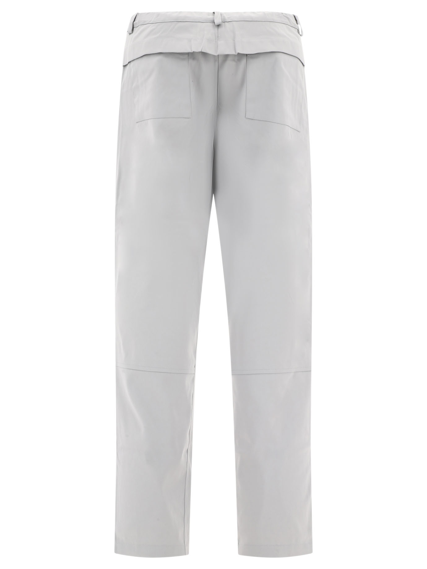 GR10K Grey Tech Canvas trousers